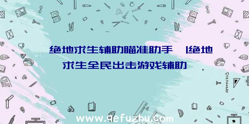 「绝地求生辅助瞄准助手」|绝地求生全民出击游戏辅助